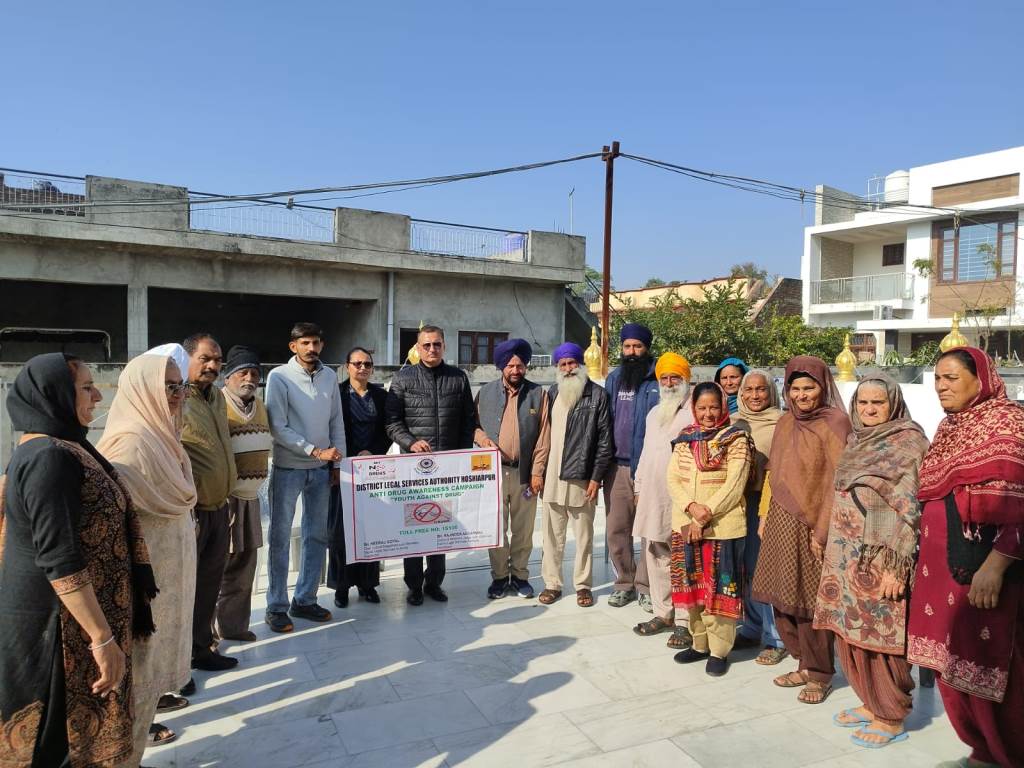 District Legal Services Authority hoists the flag against drugs